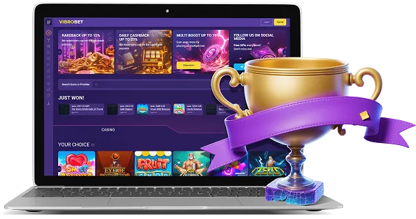 VibroBet Casino UK Desktop